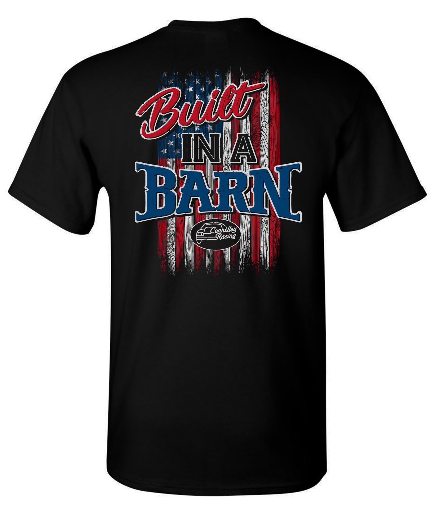 Built in a Barn Flag Shirt